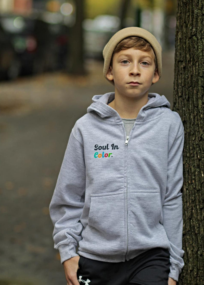 SOUL IN COLOR Youth Hoodie - Shtettl